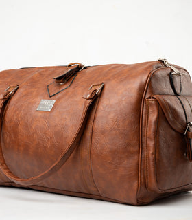 Denri Travolta | Travel Duffel Bag | Weather-resistant, Detachable strap & lockable zippers