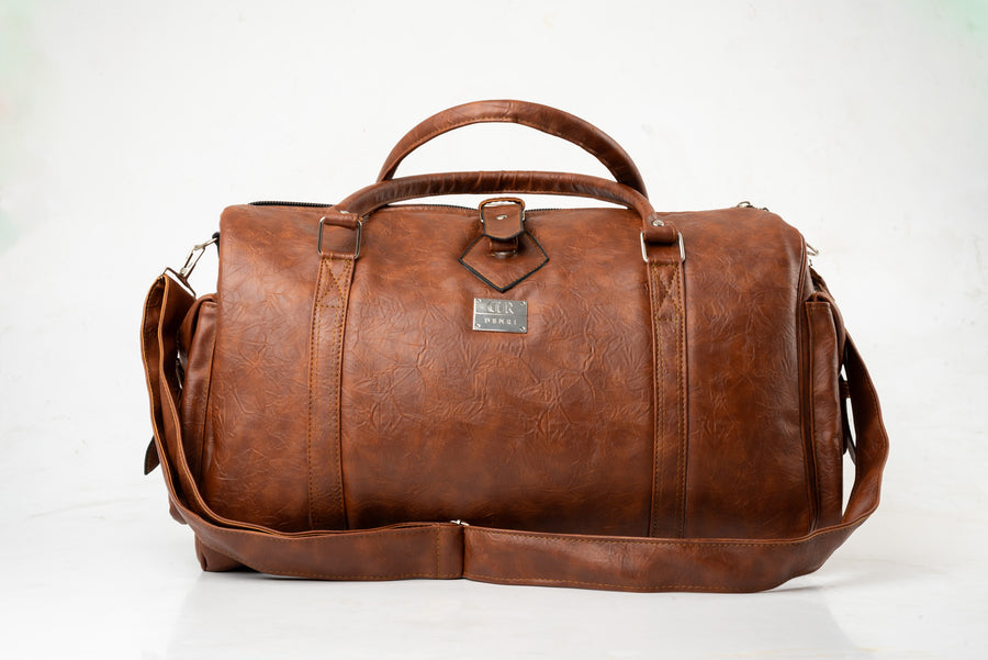 Denri Travolta | Travel Duffel Bag | Weather-resistant, Detachable strap & lockable zippers