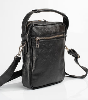 Denri Mini Man Bag | Compact Crossbody Sling | Internal & External Pockets