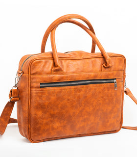Denri Satchel Laptop Bag | Laptop Sleeve, Multi-Pocket Design & Snap Closure