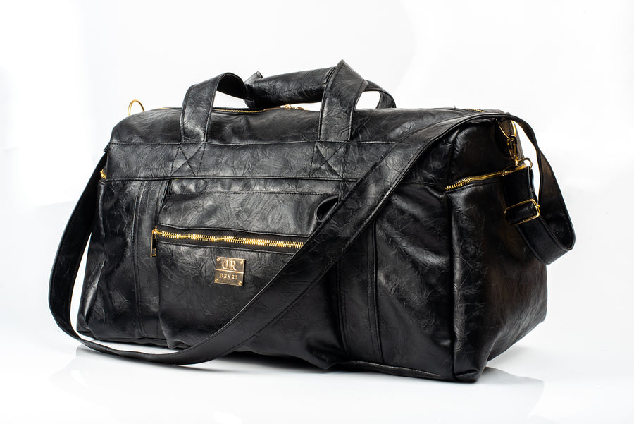 Denri Bonita Travel Bag | Vintage Travel Duffel | Multi-Pocket Design, Detachable Strap