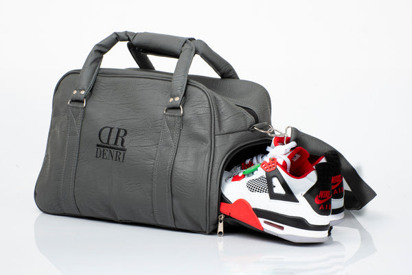 Denri Gym bag | Gym, Training & Travel Use | Ventilated, Shoe Pocket & Adjustable Strap