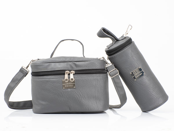 Denri Lunch Set Bag | Insulated, Removable Containers & Zip Closure