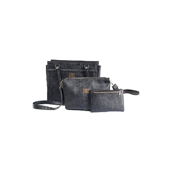 Denri Elyse 3-in-1 Handbag | Spacious interior, Multi pocketed, Durable construction