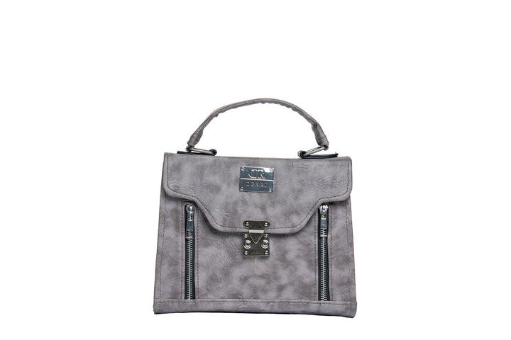 Denri Karina | Mini Structured Handbag | Events, Office & Everyday | Premium Finish, Ergonomic Handles & Adjustable Strap | Compact, Luxe Statement