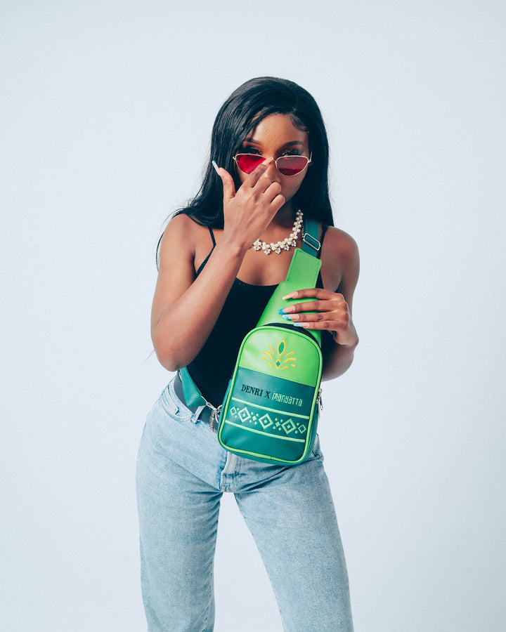 Denri x Manyatta Crossbody Bag | Chest / Crossbody Bag | Urban Travel & Daily Carry | Slim Profile, Ambidextrous Strap & 2 Internal Pockets | Limited-Edition Collaboration