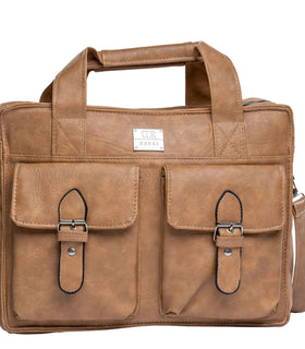 Denri Jade Briefcase Bag | Padded Laptop Compartment & Multiple Pockets