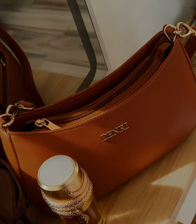 DENRI x LAMORA Limited Edition Crossbody Bag — Premium Faux Leather