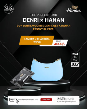 DENRI x LAMORA Limited Edition Crossbody Bag — Premium Faux Leather