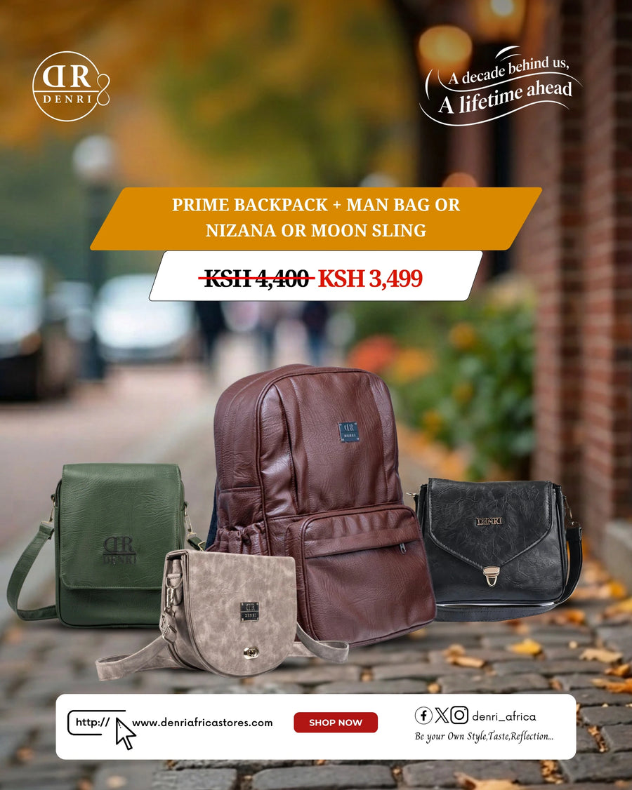 Prime Backpack + Man Bag or Nizana or Moon Sling