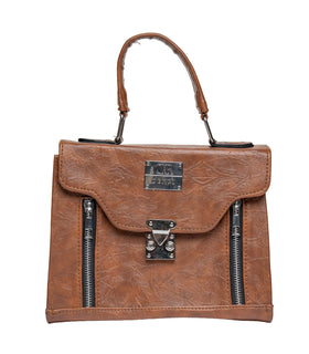 Denri Karina Handbag | Mini Structured bag | Ergonomic Handles & Adjustable Strap