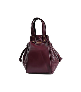 Denri Skye Handbag | Vegan Leather, Hidden Press-Button Closure | Chic & Featherlight