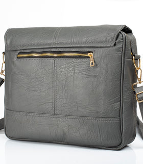 Denri Fayola Messenger Bag | Superior Leather, Laptop Compartment & Multiple Pockets