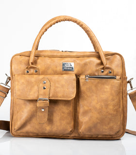 Denri Nova briefcase bag | Sturdy Handle, Laptop Compartment & Multiple Pockets