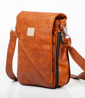 Denri Arlo Man Bag | Premium Material, Multiple Compartments & Adjustable Strap