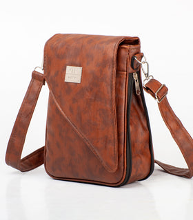 Denri Arlo Man Bag | Premium Material, Multiple Compartments & Adjustable Strap