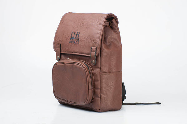 Denri Double Press Laptop Backpack | Water Resistant, Fits  17" laptop, Multiple pockets