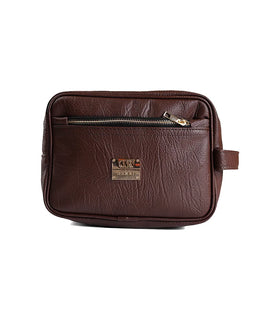 Denri Wash Bag | Water-Resistant Material, Zip Compartments & Hanging Loop