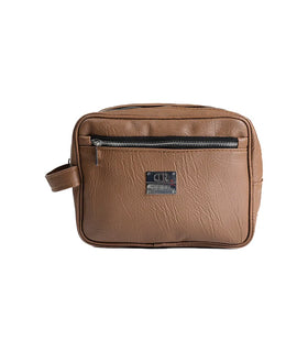 Denri Wash Bag | Water-Resistant Material, Zip Compartments & Hanging Loop