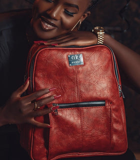 Denri Cairo Backpack for Women, Fit's up to a 12-inch Laptop, stylish bag for school, work and errands
