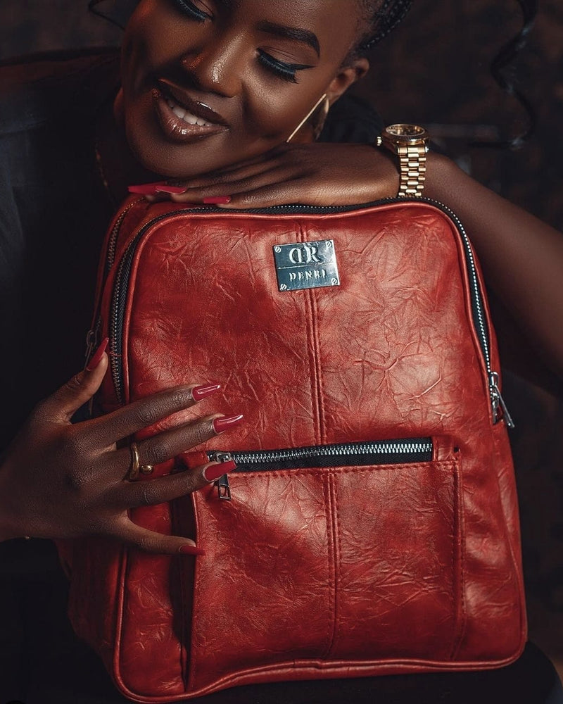 Denri Cairo Backpack for Women, Fit's up to a 12-inch Laptop, stylish bag for school, work and errands