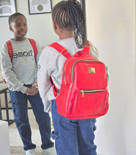 Denri Cairo Backpack for Women, Fit's up to a 12-inch Laptop, stylish bag for school, work and errands