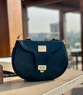 Denri Celine Sling Bag | Premium Leather, Inner Zipped Pocket & Detachable Strap