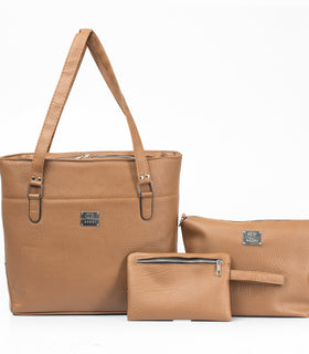 Denri College Handbag | Fits 14″ Laptop | Roomy with Zip Closure, Interior Pockets