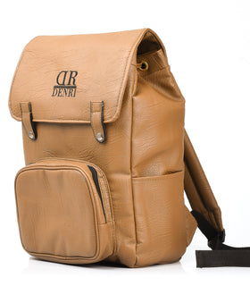 Denri Double Press Laptop Backpack | Water Resistant, Fits  17" laptop, Multiple pockets