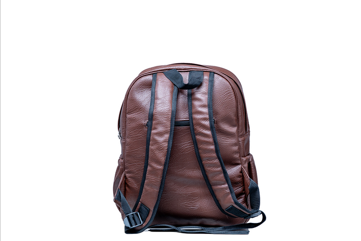 Denri Africa's Prime Men's Brown Laptop Backpack with padded & adjustable straps