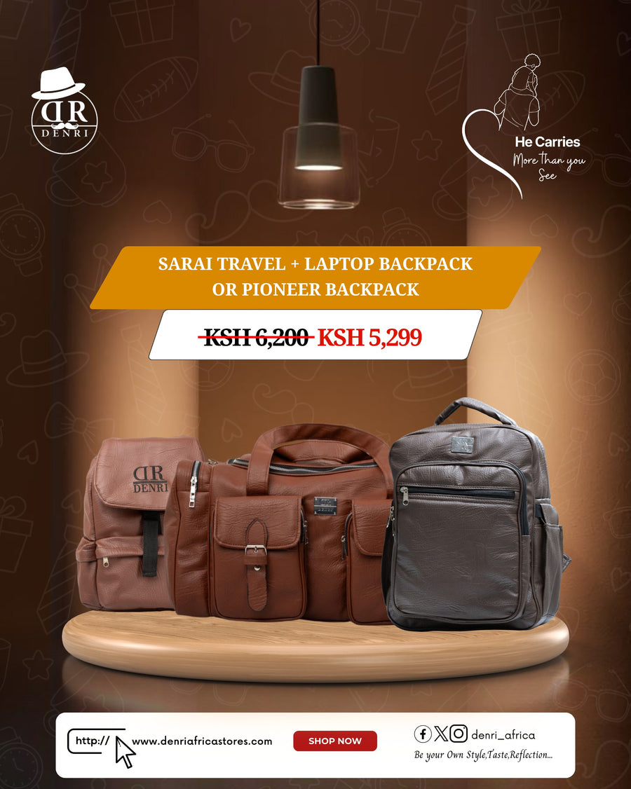 Sarai Travel + Laptop Backpack or Pioneer Backpack