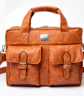 Denri Jade Briefcase Bag | Padded Laptop Compartment & Multiple Pockets
