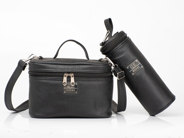 Denri Lunch Set Bag | Insulated, Removable Containers & Zip Closure
