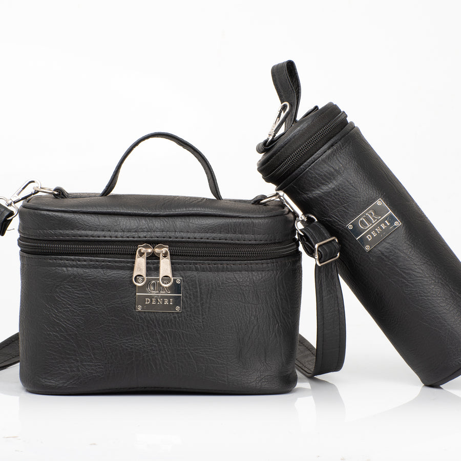 Denri Lunch Set Bag | Insulated, Removable Containers & Zip Closure