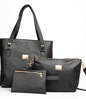 Denri College Handbag | Fits 14″ Laptop | Roomy with Zip Closure, Interior Pockets