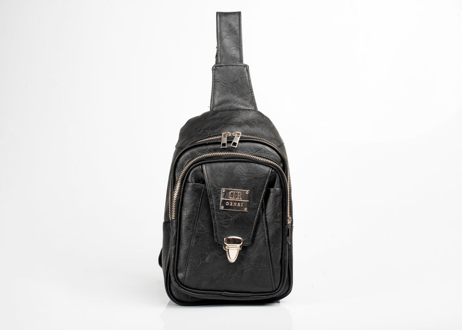 Denri Umbra Chest Bag | Lightweight, 3 External Pockets & Adjustable Strap
