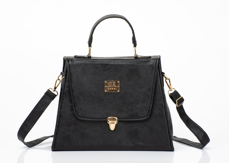 Denri Zuri Handbag | Durable Lightweight Build, 2 Internal Pockets | Chic & Spacious