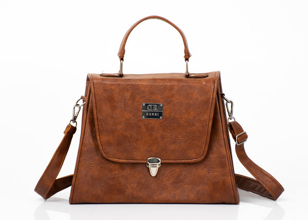 Denri Zuri Handbag | Durable Lightweight Build, 2 Internal Pockets | Chic & Spacious