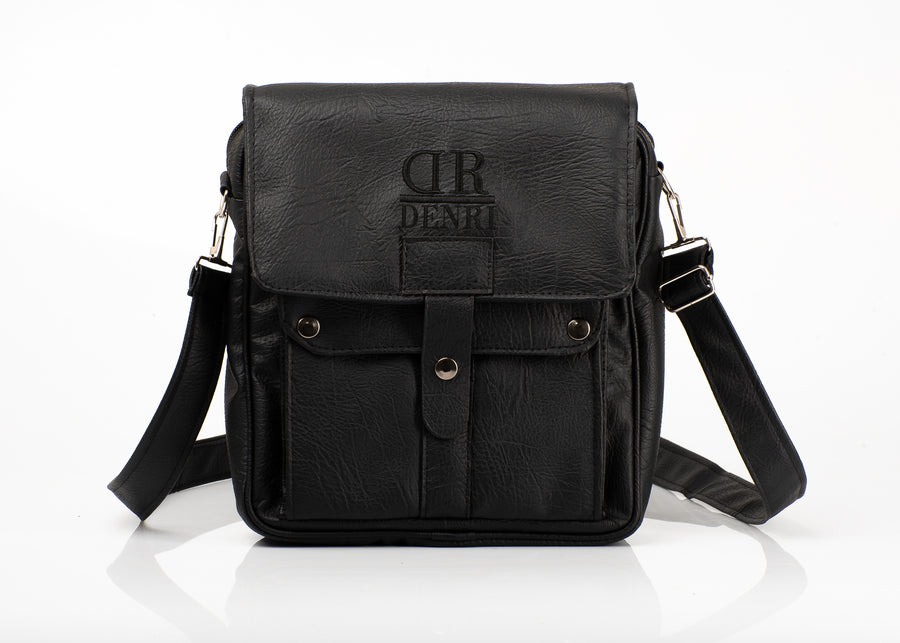 Denri Neo Man Bag | Sleek, Durable Material, Multiple Pockets & Adjustable Strap