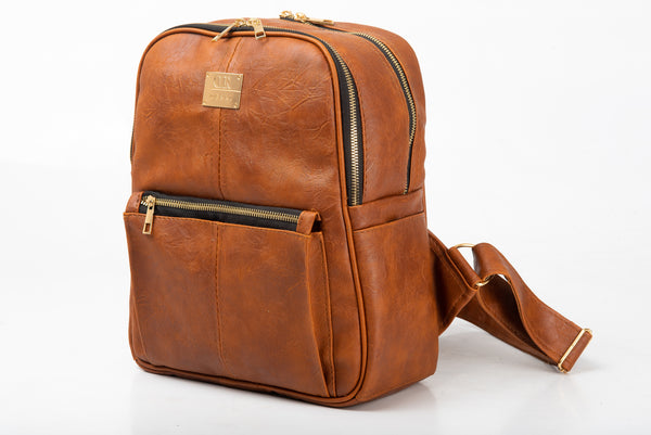 Denri Cairo Backpack for Women, Fit's up to a 12-inch Laptop, stylish bag for school, work and errands