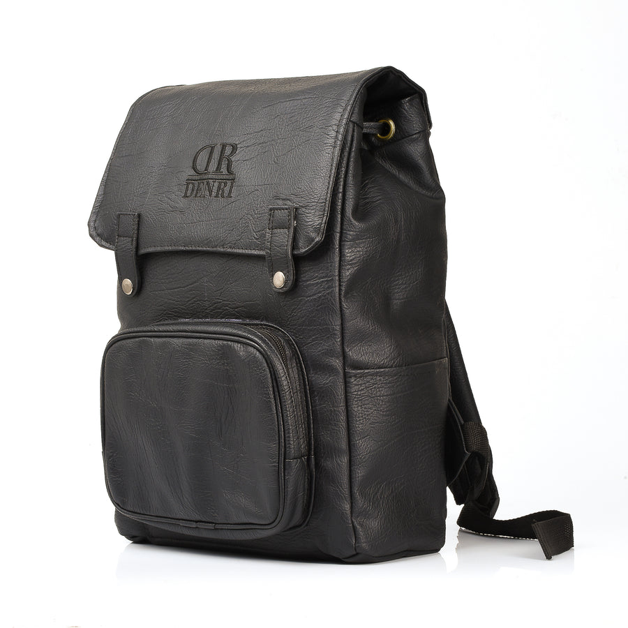 Denri Double Press Laptop Backpack | Water Resistant, Fits  17" laptop, Multiple pockets