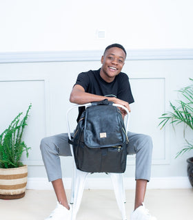 Denri Bello College Laptop Back Pack | Secure Zippers, fits 17" laptop, Compact