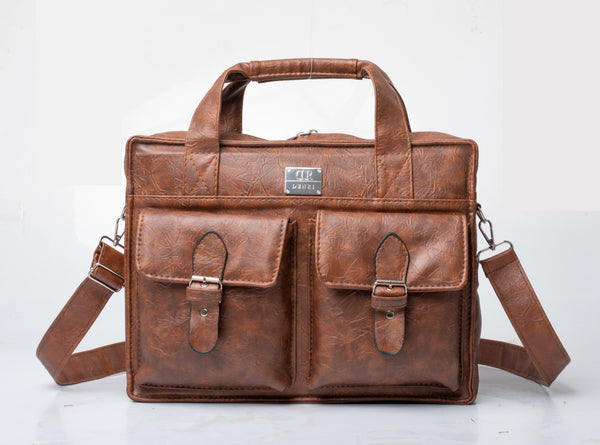 Denri Jade Briefcase Bag | Padded Laptop Compartment & Multiple Pockets
