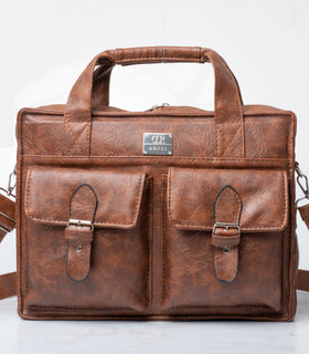 Denri Jade Briefcase Bag | Padded Laptop Compartment & Multiple Pockets