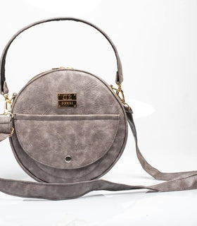 Denri Butterfly | Round, Compact Sling Bag | Premium Material, Adjustable Strap & 3 Pockets